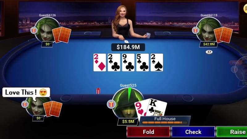 Top 1 những trò chơi trong casino – Game Poker